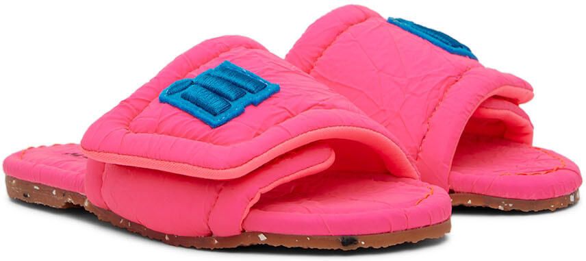 Maison Mangostan Kids Pink Sandia Slides