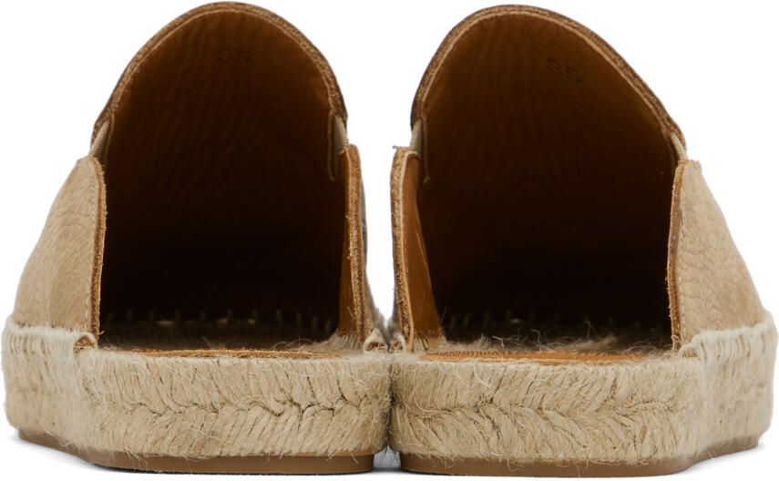 Maison Margiela Beige Embroidered Espadrilles