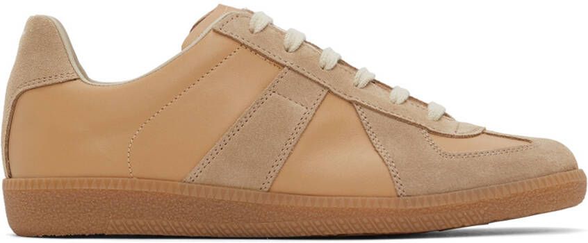 Maison Margiela Beige Replica Sneakers - Picture 5