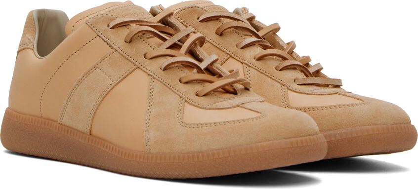 Maison Margiela Beige Replica Sneakers - Picture 2