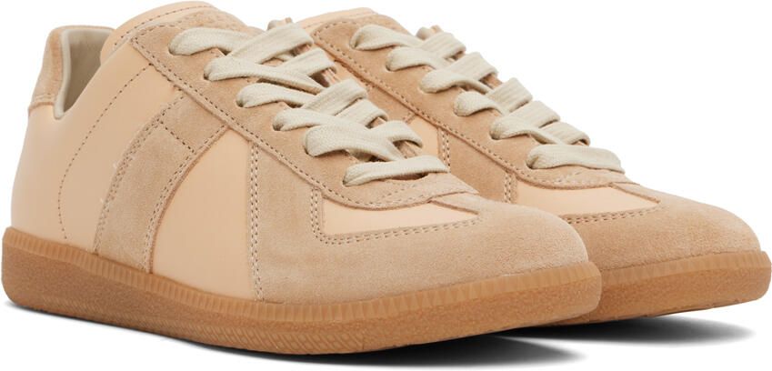Maison Margiela Beige Replica Sneakers - Picture 2