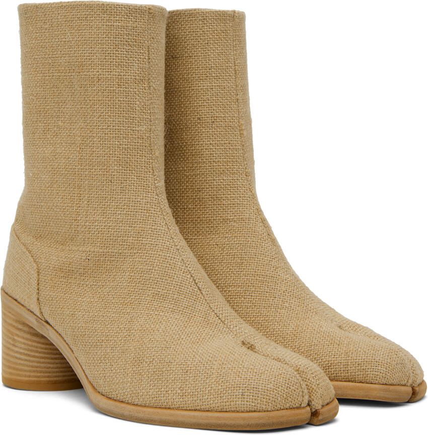 Maison Margiela Beige Tabi Boots