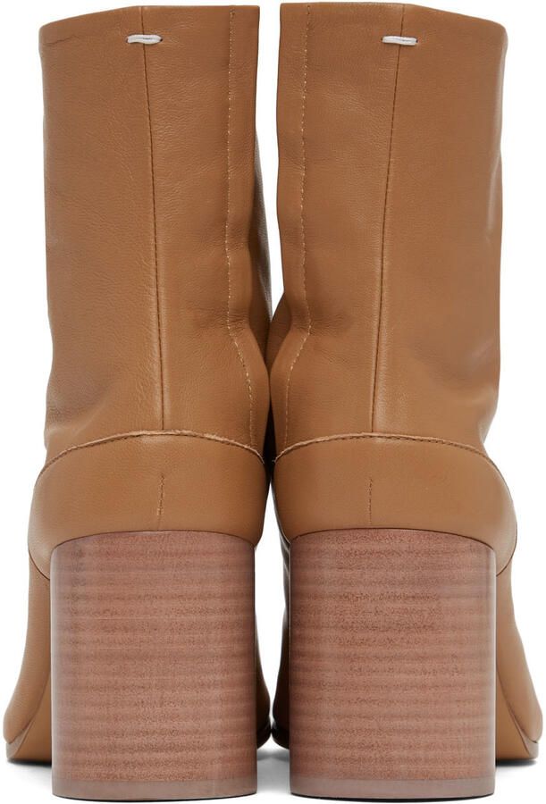 Maison Margiela Beige Tabi Boots - Picture 3