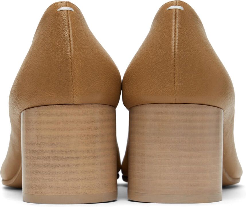 Maison Margiela Beige Vintage Soft Tabi Heels