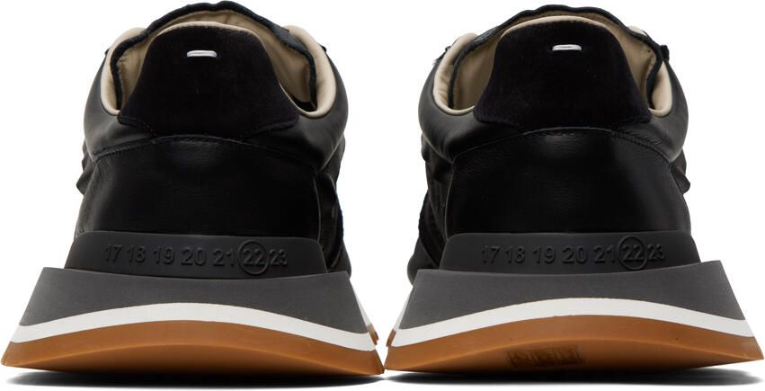 Maison Margiela Black Evolution Running Sneakers