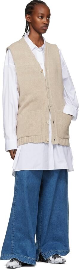 Maison Margiela Black & White Replica Sneakers - Picture 4