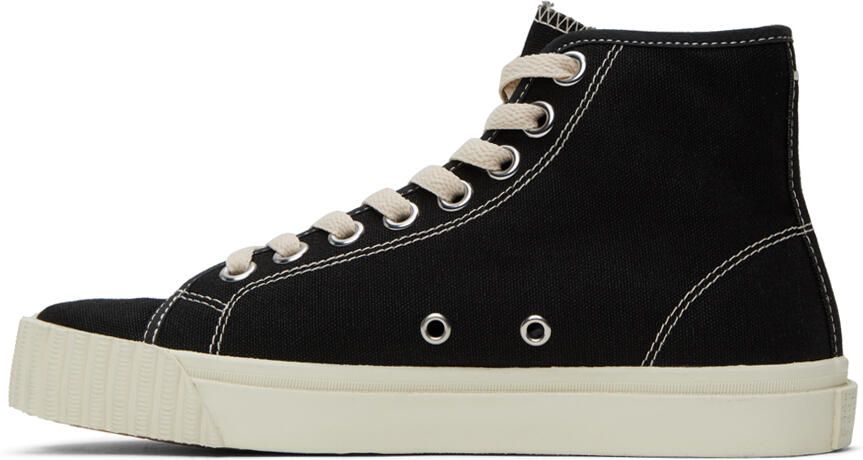 Maison Margiela Black & White Tabi Sneakers - Picture 3