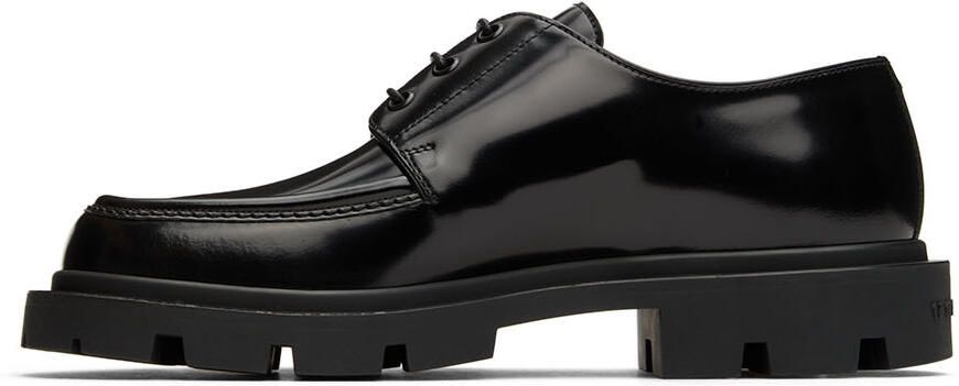 Maison Margiela Black Cleated Sole Derbys - Picture 3