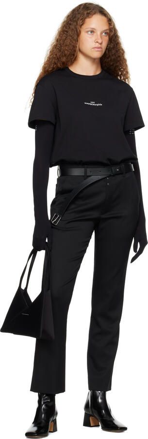 Maison Margiela Black Décortiqué Ankle Boots - Picture 7