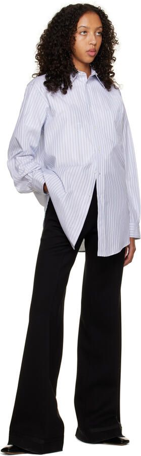 Maison Margiela Black Heeled Square Toe Loafer - Picture 5