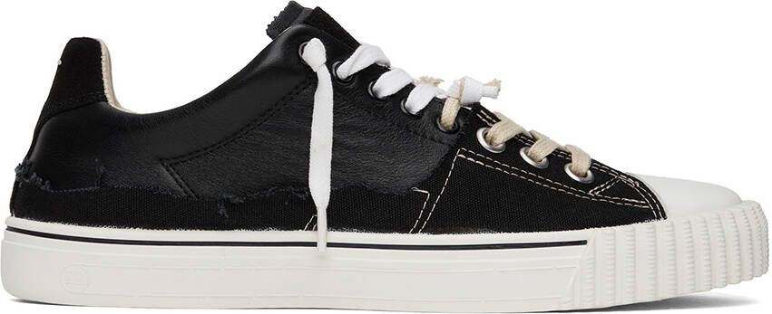 Maison Margiela Black New Evolution Sneakers - Picture 3