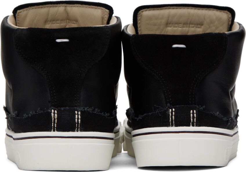 Maison Margiela Black New Evolution Mid Sneakers
