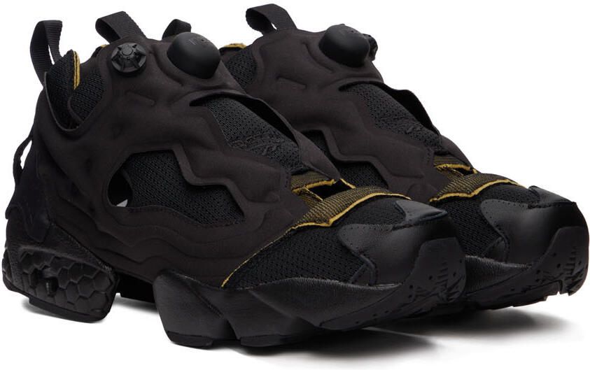 Maison Margiela Black Reebok Classics Edition Instapump Fury Memory Of Sneakers - Picture 2