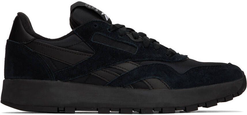 Maison Margiela Black Reebok Edition Project 0 Tabi Sneakers - Picture 6