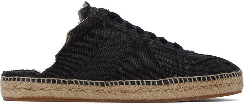 Maison Margiela Black Replica Espadrilles - Picture 4