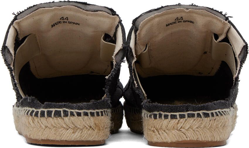 Maison Margiela Black Replica Espadrilles