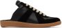 Maison Margiela Black Replica Low-Top Sneakers - Thumbnail 1