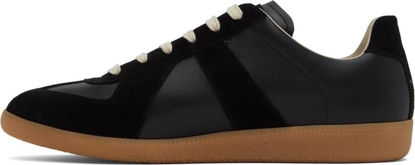 Maison Margiela Black Replica Sneakers - Picture 6