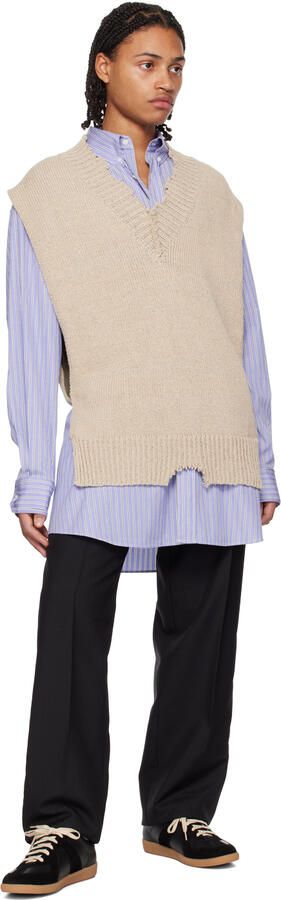 Maison Margiela Black Replica Sneakers - Picture 7