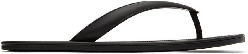Maison Margiela Black Rubber Sandals - Picture 6