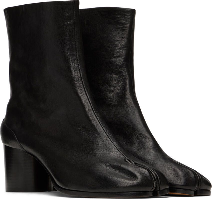 Maison Margiela Black Tabi Babouche Loafers