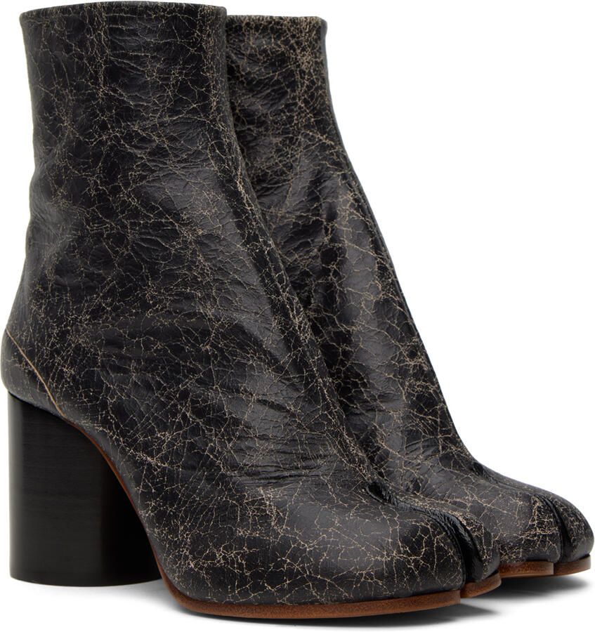 Maison Margiela Black Tabi Boots - Picture 3