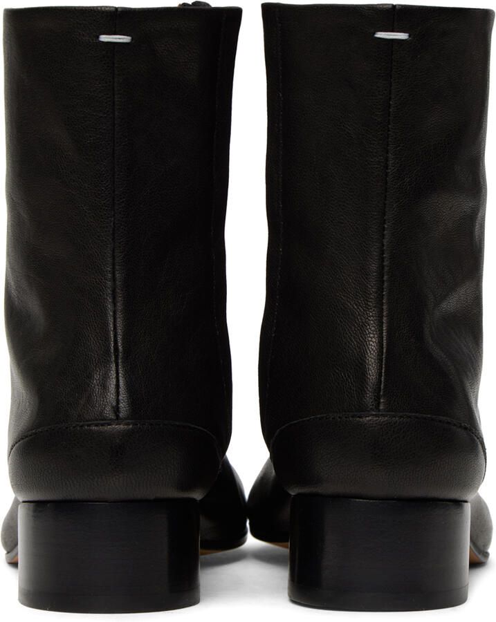 Maison Margiela Black Low Heel Tabi Boots