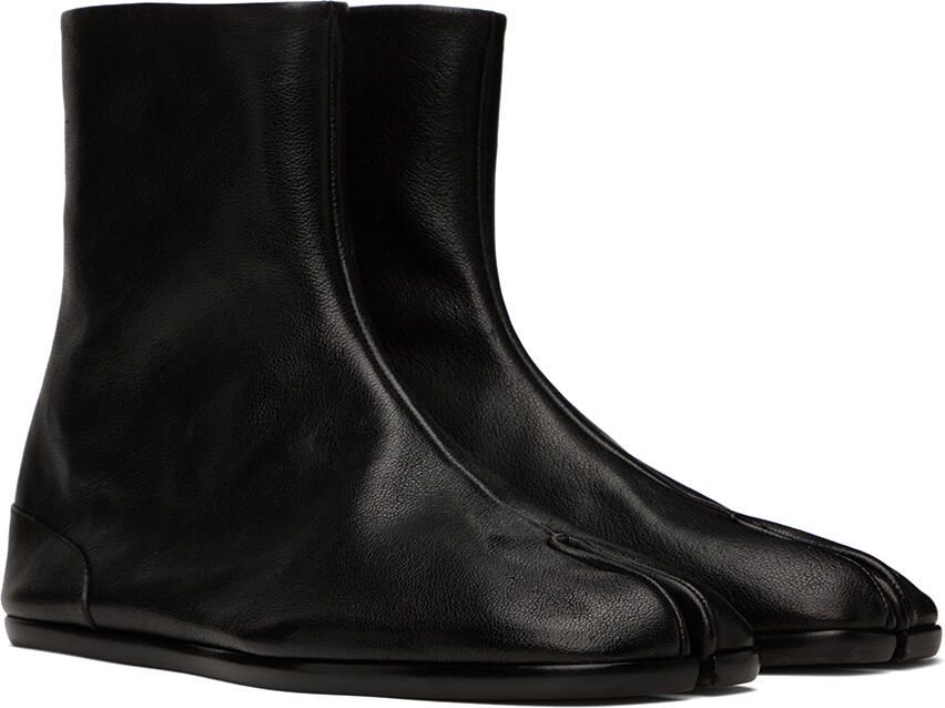 Maison Margiela Black Tabi Boots - Picture 2