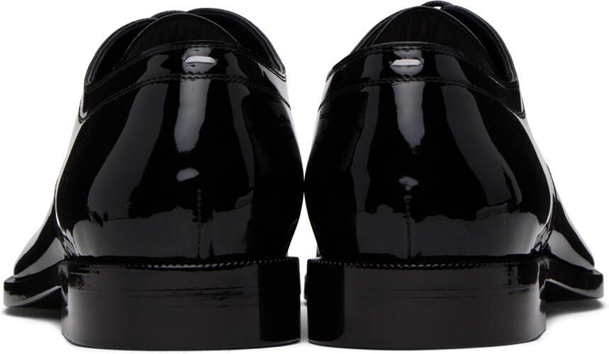 Maison Margiela Black Patent Tabi Derbys