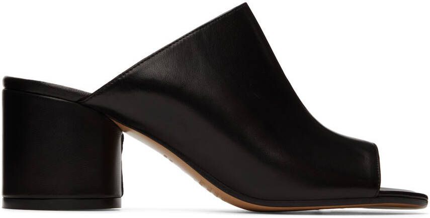 Maison Margiela Black Tabi Heeled Sandals - Picture 5