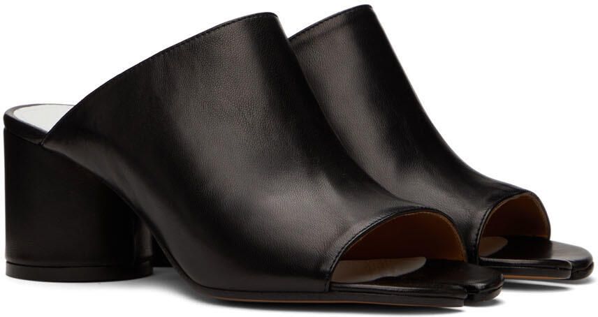 Maison Margiela Black Tabi Heeled Sandals - Picture 2