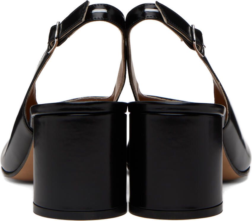 Maison Margiela Black Slingback Tabi Heels