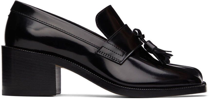 Maison Margiela Black Tabi Loafer Heels