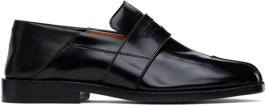 Maison Margiela Black Tabi Loafers - Picture 4