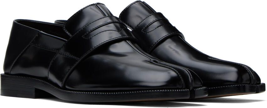 Maison Margiela Black Tabi Loafers - Picture 2