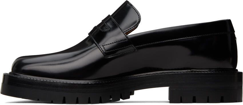 Maison Margiela Black Tabi Loafers - Picture 3