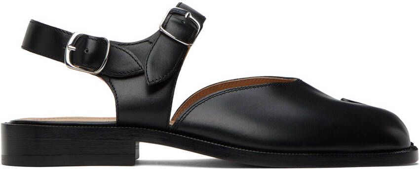 Maison Margiela Black Tabi Monk Sandals - Picture 5