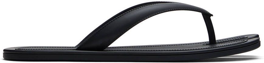 Maison Margiela Black Tabi Flip Flops - Picture 5
