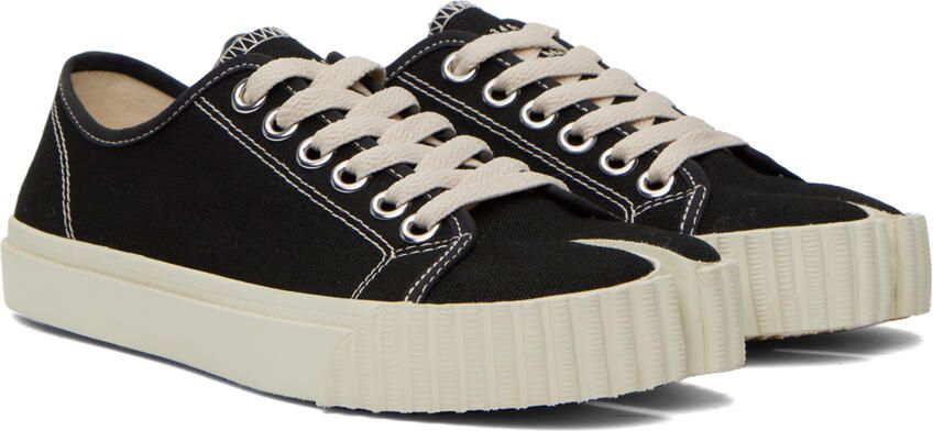 Maison Margiela Black Tabi Sneakers - Picture 2