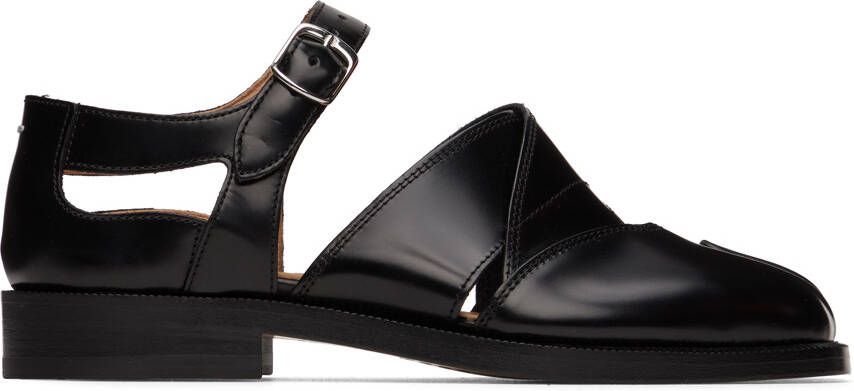 Maison Margiela Black Tabi Mary Jane Oxfords - Picture 5