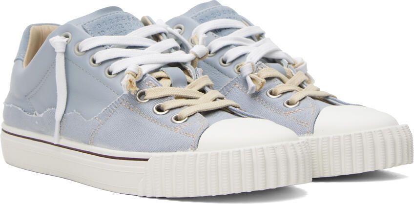 Maison Margiela Blue New Evolution Sneakers - Picture 2