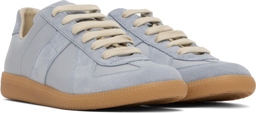 Maison Margiela Blue Replica Sneakers - Picture 2