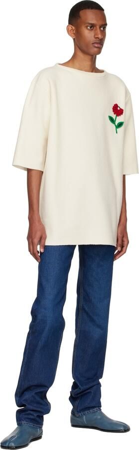 Maison Margiela Blue Tabi Boots - Picture 4