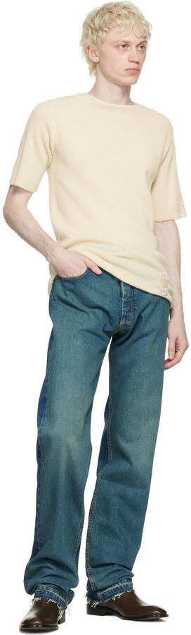 Maison Margiela Brown Leather Zip Boots - Picture 4