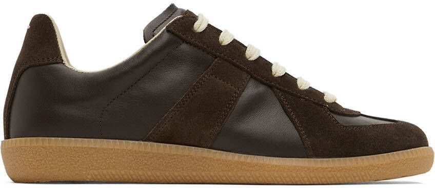 Maison Margiela Brown Replica Sneakers - Picture 5