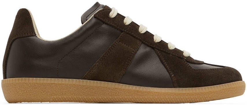 Maison Margiela Brown Replica Sneakers - Picture 5