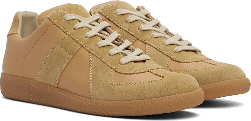 Maison Margiela Brown Replica Sneakers - Picture 2