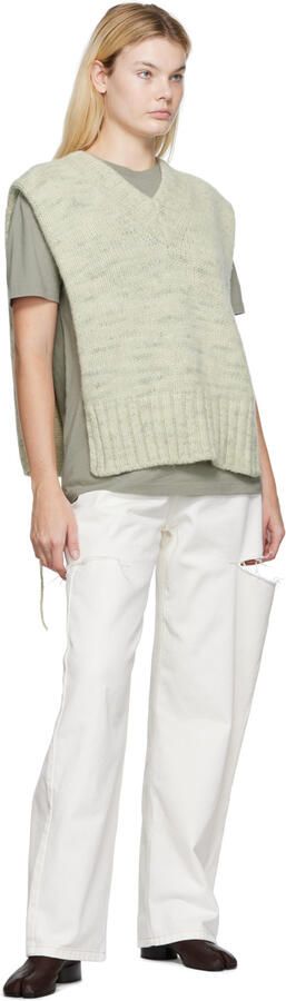 Maison Margiela Brown Tabi Boots - Picture 4