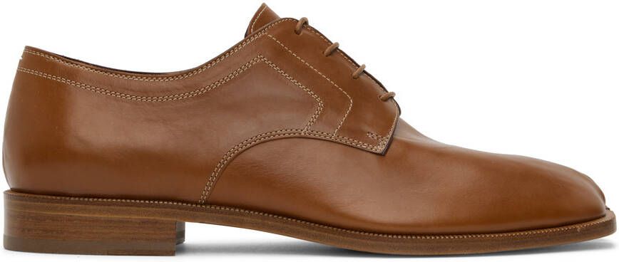 Maison Margiela Brown Tabi Derbys