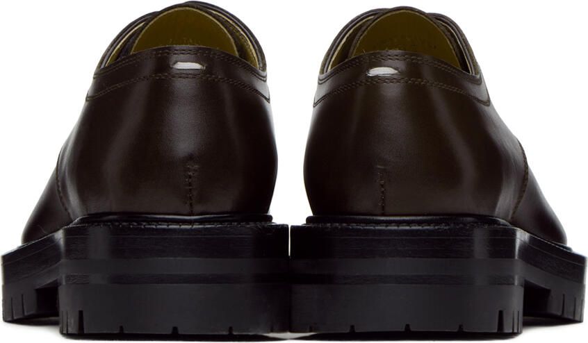 Maison Margiela Brown Tabi Derbys